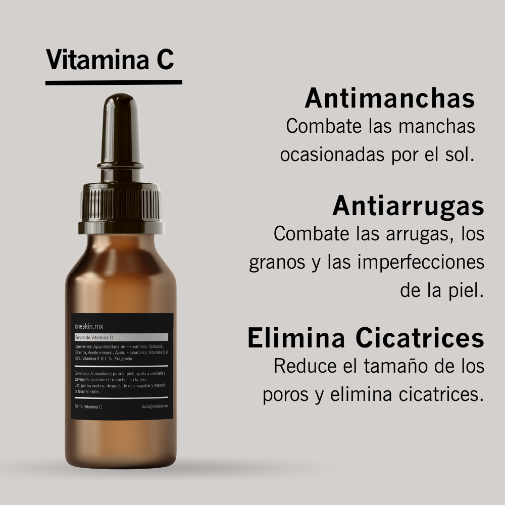 Sérums Ácido hialurónico + Vitamina C | 30ml. cada sérum