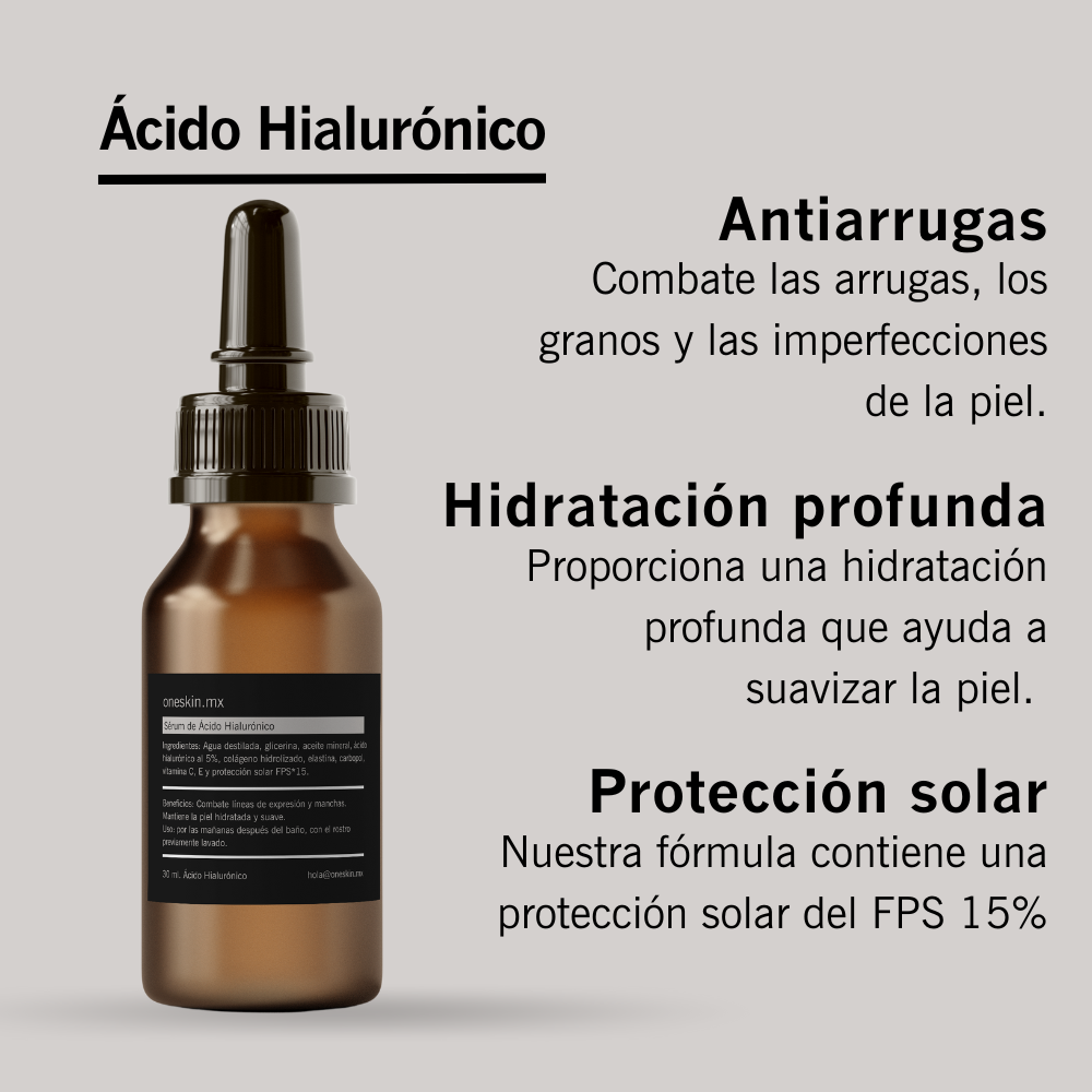 Kit de Ácido hialurónico + Vitamina C  | 30ml. cada sérum