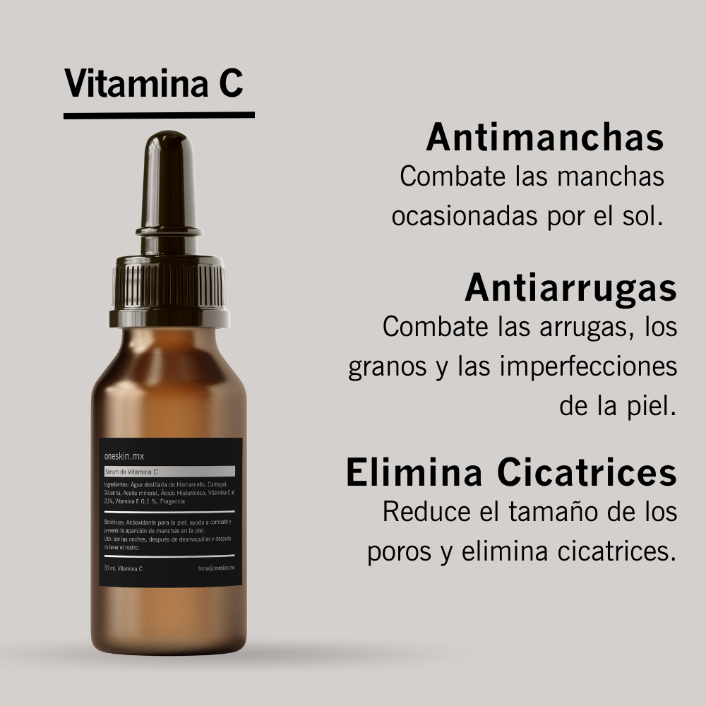 Kit de Ácido hialurónico + Vitamina C  | 30ml. cada sérum